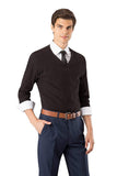 Men's Casual Jean Belt Soft Top Grain Leather Roller Buckle 38MM Black Brown Tan