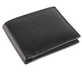 Wallet for Men Top Grain Leather 2-in-1 with Flip Out Removable ID Pocket Passcase and Gift Box